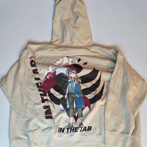 Naruto Next Generations In The Lab Anime Graphic Hoodie XL NWT